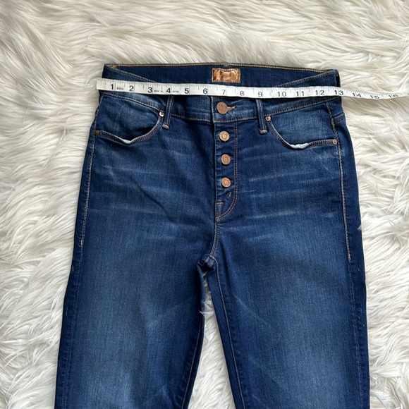 MOTHER "Pixie Runway" Straight Leg Jeans Size 27 - Picture 12 of 15
